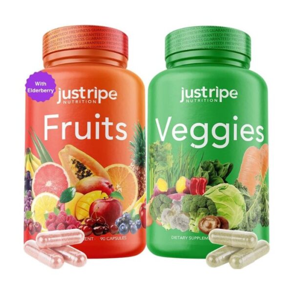 Fruits & Veggies Supplement, 90 Fruit & 90 Vegetable Capsules